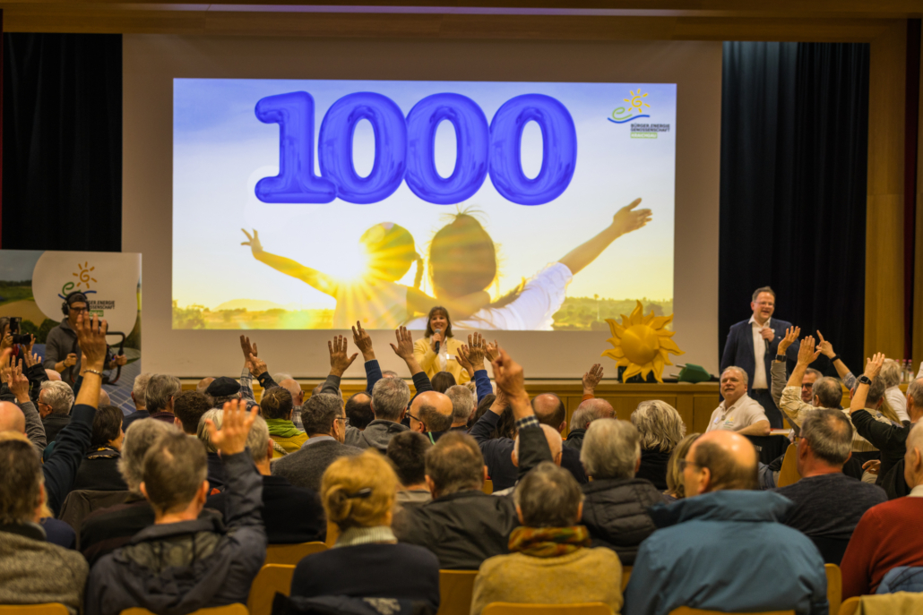 BEG Kraichgau_1000 Mitglieder