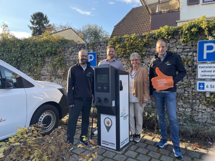 20251015_Einweihung Ladesäule in Rauenberg_Simon Pfau_Leander Steidel_CHütt-Berger_UlrichScholl_2